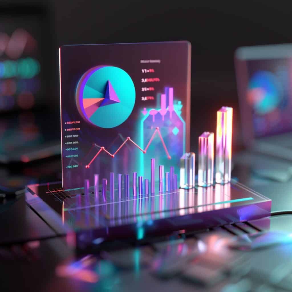 Interaktive Datenvisualisierung und Analysen für IT-Services.