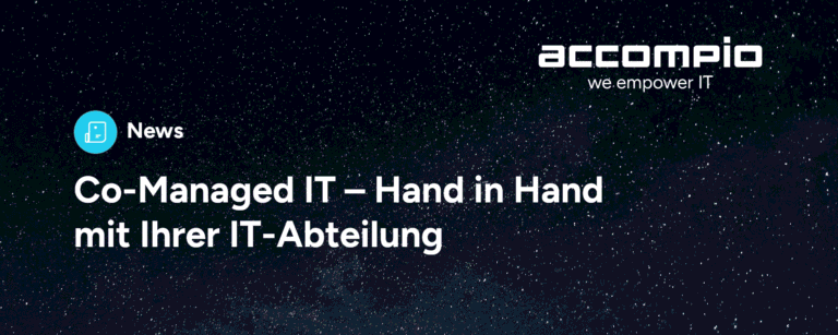 Zusammenarbeit mit Co-Managed IT für effiziente IT-Unterstützung.