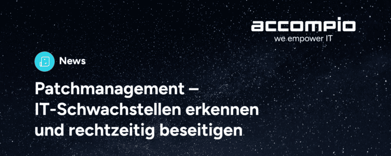 IT-Sicherheit, Patchmanagement, Schwachstellen erkennen, IT-Services.